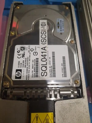 HP BD072863B2 306637-002 73GB 15000U/min 8MB SCSI 80-pin U320 3.5" HARD DRIVE" - Image 1 of 4