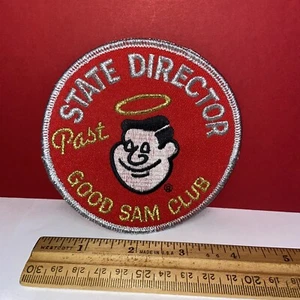 NOS VTG Good Sam Club member Patch Travel RV Camper Past State Director WI Wis - Picture 1 of 2