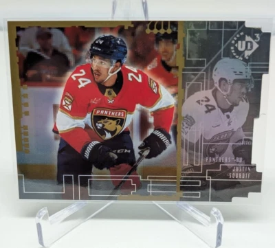 2023-24 Upper Deck Extended Series UD3 #UD3-21 Justin Sourdif (RC) Panthers - Image 1 of 2