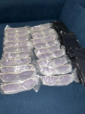 20 Pairs Purple Fashion Ladies Colored Sunglasses With Bags - Image 1 of 4