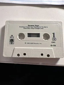 SUZANNE VEGA 1985 Self Titled Chrome Cassette - Picture 1 of 2