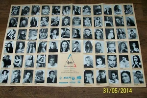 FASHION MODELS SedCards, model-book of NYC Models Mart, posters, etc. - SET - Photo 1/24