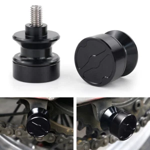 2 Pcs Swingarm Spools Sliders Bobbin Nut Fit For Yamaha MT-01 05-12 MT-03 06-12 - Picture 1 of 11