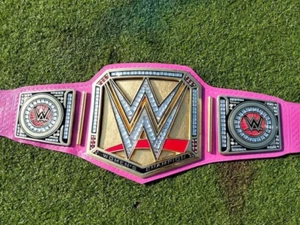WWE Women Championship World Heavyweight Universal Replica Pink Belt 2MM - Picture 1 of 1