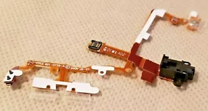 New Apple OEM Headphone Jack Buttons Flex Cable IPHONE 3G 3GS A1241 A1324 A1303 - Picture 1 of 4