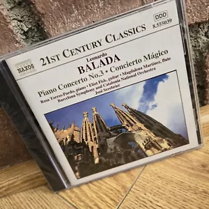 SEALED: Leonardo Balada: Piano Concerto No.3 : Concierto Magico CD PROMO NAXOS - Picture 1 of 8