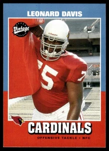 2001 Upper Deck Vintage Leonard Davis RC Arizona Cardinals #202 - Picture 1 of 2