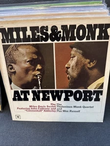 MILES DAVIS/MONK 'AT NEWPORT' COLUMBIA Stereo VG+/NM- Play Tested - Bild 1 von 3