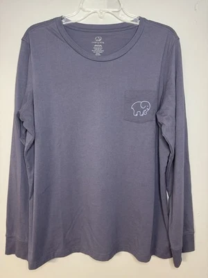 Ivory Ella Women’s Long Sleeve, Plum Purple, Size XL - Image 1 of 4