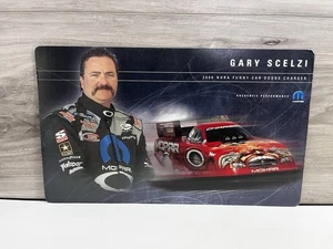 VRHTF VINTAGE NHRA GARY SCELZI MOPAR OAKLEY DSR RACING HAND OUT - Picture 1 of 3