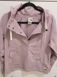 The North Face Shipler Anorak Jacket Women's 1/2 Snap Pullover Hoodie Cotton M - Bild 1 von 22