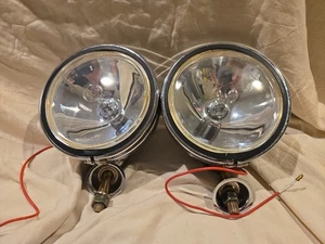 Vintage KC HiLiTES 4213 Chrome 6" Halogen Driving Lights Pair NOS Off-Road JDM - Bild 1 von 9