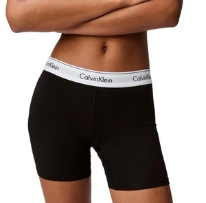 Calvin Klein Women's Modern Cotton Boxer Brief QF7625 Size L Black - Picture 1 of 5
