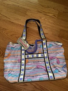 Betsey Johnson Phone Bag Colorful Vintage - Picture 1 of 9
