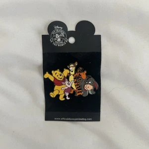 MOC 2003 DLR Winnie The Pooh Piglet Tigger Eeyore 100 Acre Wood Disney Pin 20810 - Picture 1 of 3