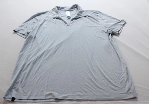 Threads 4 Thought Men's Erick Peached Pique Zip Polo Top WR4 Mint Size 2XL NWT - Picture 1 of 4
