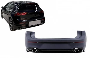 Paraurti posteriore per VW Golf 8 Hatchback Mk8 MQB 2020-2023 R Design Diffusore - Imagen 1 de 11