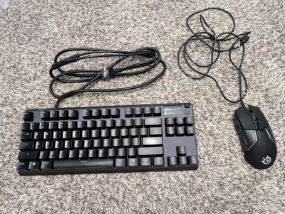 SteelSeries Rival 600 Gaming Mouse, and Apex Pro TKL Mechanical Keyboard bundle - Image 1 of 4