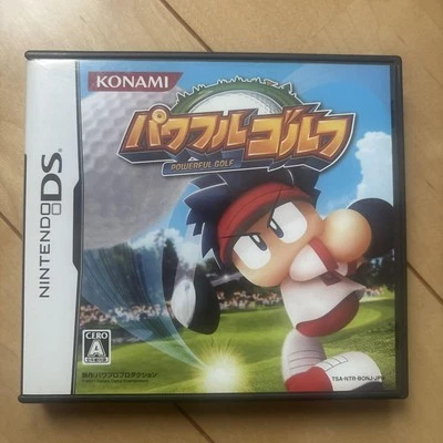 Powerful Golf Nintendo DS KONAMI Sports Game NTR-P-BONJ Authentic Collectible - Image 1 of 4