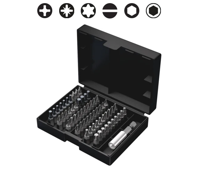 WERA 05057127001 Bit-Safe 61 Universal 3, 61 pieces - Image 1 of 1
