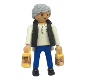 Playmobil Carrefour supermarket stocker - C51 - Picture 1 of 4