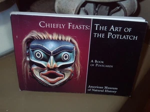 CHIEFLY FEASTS: THE ART OF POTLATCH BOOK OF POSTCARDS BRAND NEW GEM MINT 1997 - Picture 1 of 11