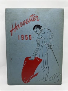 1955 CORCORAN HIGH SCHOOL YEARBOOK CORCORAN, CALIFORNIA  HARVESTER CLASS OF 1955 - Picture 1 of 20