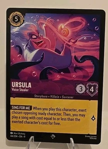 Ursula - Voice Stealer 44/204 Disneys Lorcana Fabled Regular - Bild 1 von 2