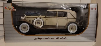 1930 Packard Brewster 1/18 Diecast Model Car Signature Models NEW IN BOX #18103 - Image 1 of 4