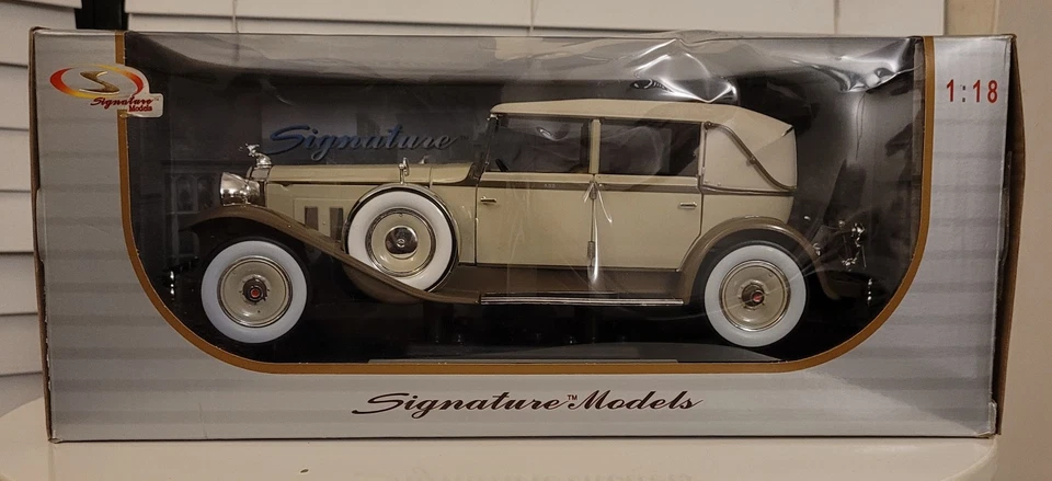 1930 Packard Brewster 1/18 Diecast Model Car Signature Models NEW IN BOX #18103 - Image 1 of 4