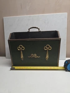 VINTAGE TRADITIONELLER ENGLISCHER MESSINGÜBERDACHTER ZEITUNGSSTÄNDER IN GUTEM ZUSTAND - Bild 1 von 3