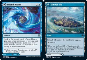 MTG - Silundi Vision // Silundi Isle - Zendikar Rising - NM, English Magic FLAT - Picture 1 of 1