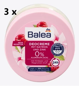 3 x Deodorant Deo cream raspberry and magnol, 50ml, New & Original Packaging - Picture 1 of 1
