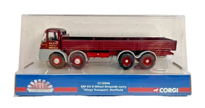 Corgi Marques Dist CC10506 ERF KV Dropside Riley's Sheffield 1:50 Scale - Boxed - Image 1 of 4