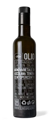 ORGANIC OLIVE OIL CULTIVAR  "ASCOLANA TENERA" 500ml by Olive Gregori - Image 1 of 4