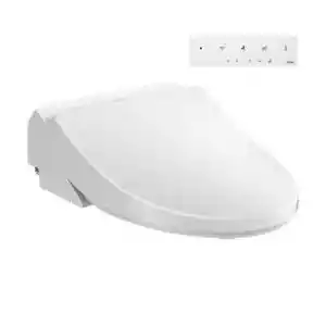 TOTO Washlet Elongated Bidet Seat with SoftClose Lid T1SW2491#01 Remote Control - Picture 1 of 6