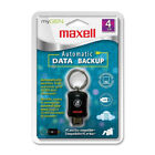 1 PC NEW Maxell myGen Data Auto Backup USB flash drive 4 GB USB 2.0 FREE SHIPPIN