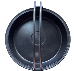 ISHIGAKI Cast Iron Double Handled 28 CM Pan k6603 No Lid VINTAGE COLLECTIBLE - Picture 1 of 8
