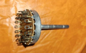 MALLORY 3129J ROTARY SWITCH - SHORTING , 2 CIRCUIT ,  POSITION - NEW - Picture 1 of 3