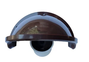 ¡Paquete de 2! Cubierta de sombrilla para Nest IQ/Anillo/Arlo/Cúpula/Bala Cámara Exterior-Café - Imagen 1 de 11