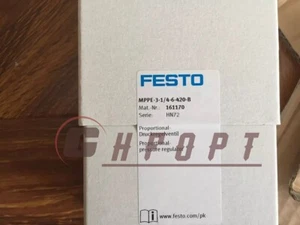 Envío Rápido FESTO Accesorios MPPE-3-1/4-6-420-B 161170 Nuevo En Stock - Imagen 1 de 2