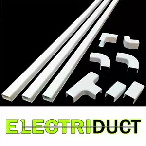 59" PVC Latching Cable Raceway Management Kit - Accessories - White / Black - Picture 1 of 2