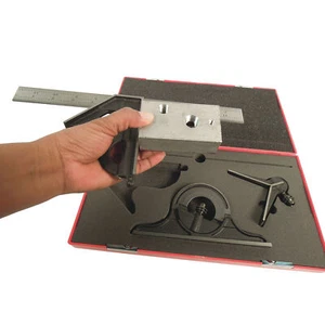 Juego cuadrado combinado reversible Starrett 435-12-4R 12" 4R 4 piezas con cabezal fundido - Imagen 1 de 2
