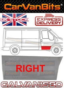PANEL DE REPARACIÓN DE PIEL EXTERIOR PUERTA DELANTERA PARA FORD TRANSIT MK6 MK7 SWB MWB 00-13 - Imagen 1 de 5