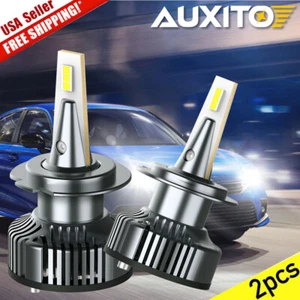 AUXITO H7 LED Headlight Kit Low Beam Bulb Super Bright 6500K Bulbs Free Return - Picture 1 of 14