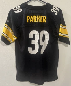 Reebok NFL Equipment #39 Willie Parker Pittsburgh Steelers Trikot - Damen Gr. L - Bild 1 von 4