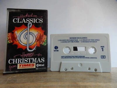 HOOKED ON CLASSICS HAPPY CHRISTMAS NIGHT AT MUSIK KASSETTE MC TAPE 1985 K-Tel - Bild 1 von 4