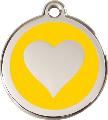 Stainless Steel Red Dingo ID Dog Tag Black Purple Blue Green Yellow Red Pink - Image 1 of 4