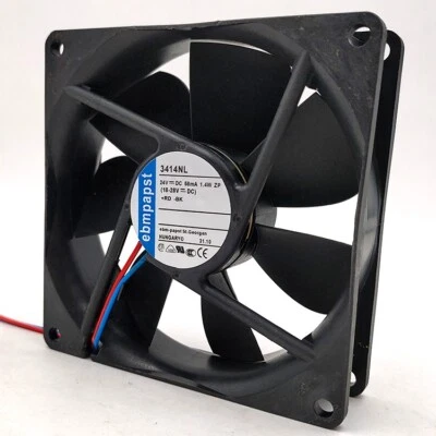 1 PCS   Cooling Fan 3414NL DC24V 1.4W 58mA 9225 9 cm 2 wire inverter fan - Image 1 of 2