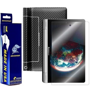 ArmorSuit Lenovo Yoga Tablet 8" Screen Protector + Black Carbon Fiber Skin USA - Picture 1 of 6